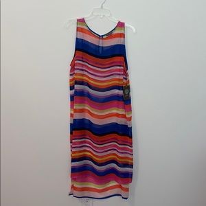 Vince Camuto sheer dress, top or cover up